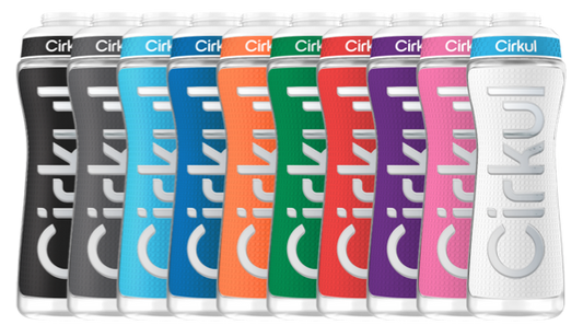 22oz. Grip Squeeze Plastic Bottle & Sport Lid - PUUJC