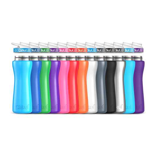 22oz. Stainless Steel Bottle & Comfort Grip Lid - 1GCRV