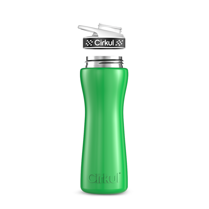 22oz. Stainless Steel Bottle & Comfort Grip Lid - 1GCRV