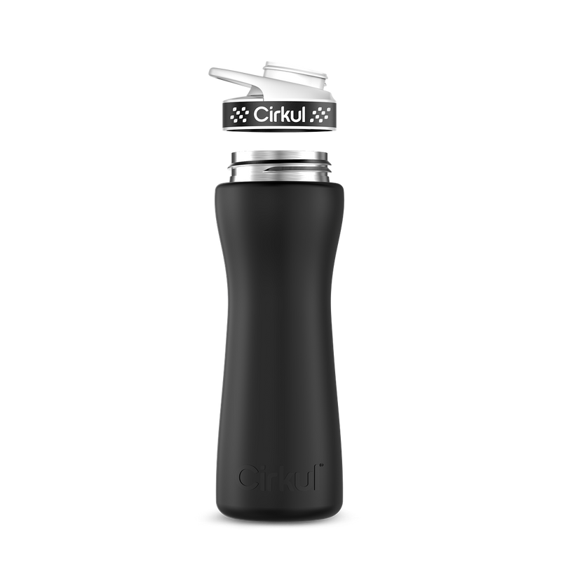 22oz. Stainless Steel Bottle & Comfort Grip Lid - 1GCRV