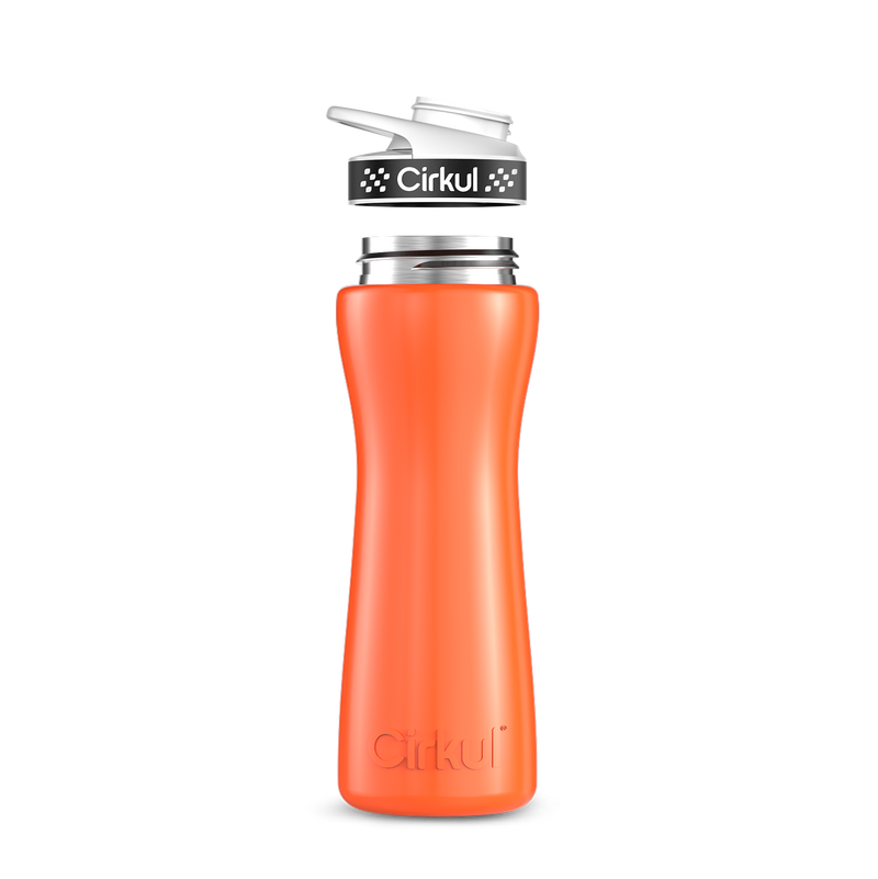 22oz. Stainless Steel Bottle & Comfort Grip Lid - 1GCRV
