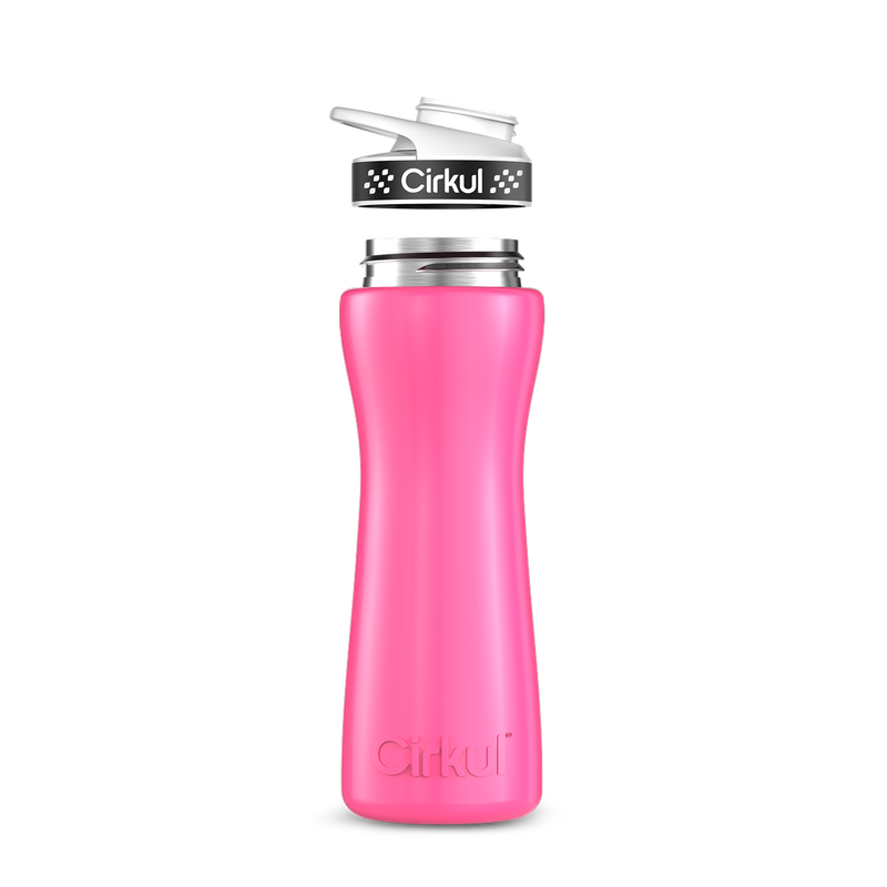 22oz. Stainless Steel Bottle & Comfort Grip Lid - 1GCRV