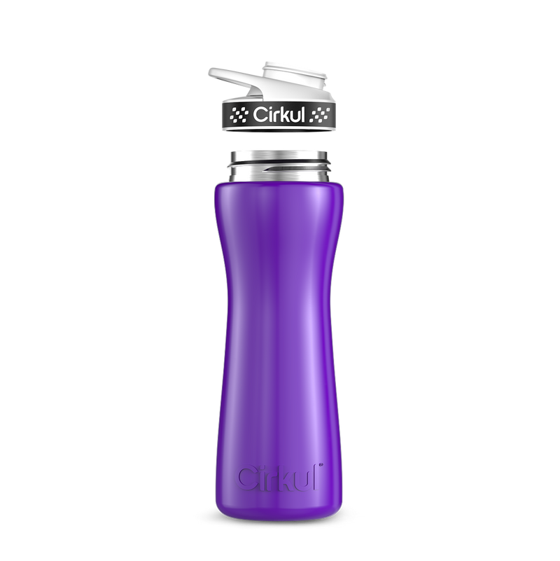 22oz. Stainless Steel Bottle & Comfort Grip Lid - 1GCRV