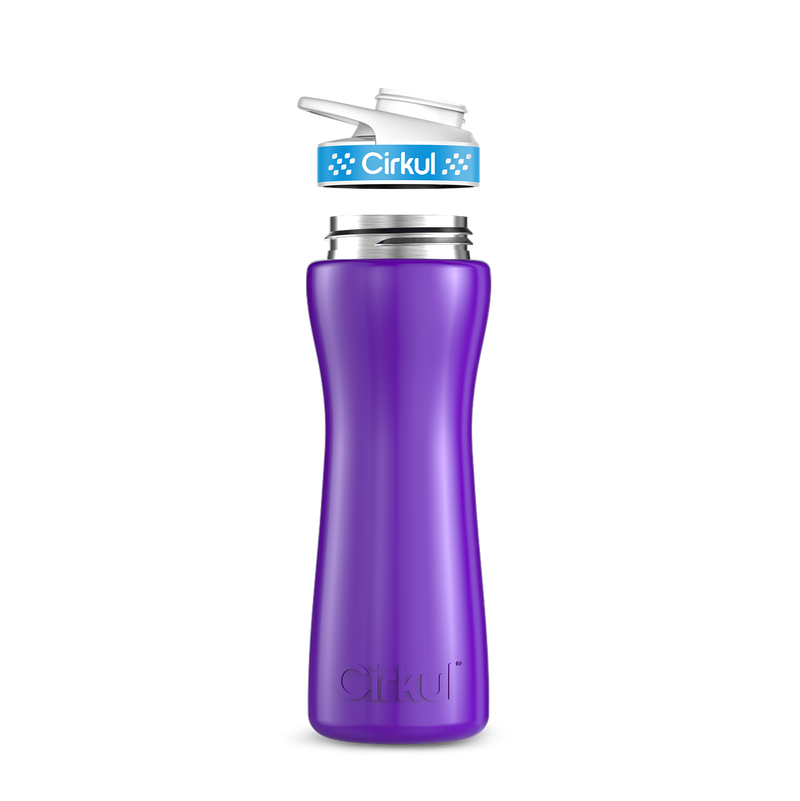 22oz. Stainless Steel Bottle & Comfort Grip Lid - 1GCRV
