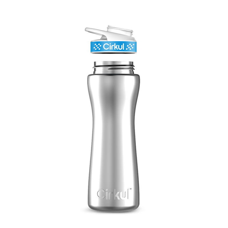 22oz. Stainless Steel Bottle & Comfort Grip Lid - 1GCRV