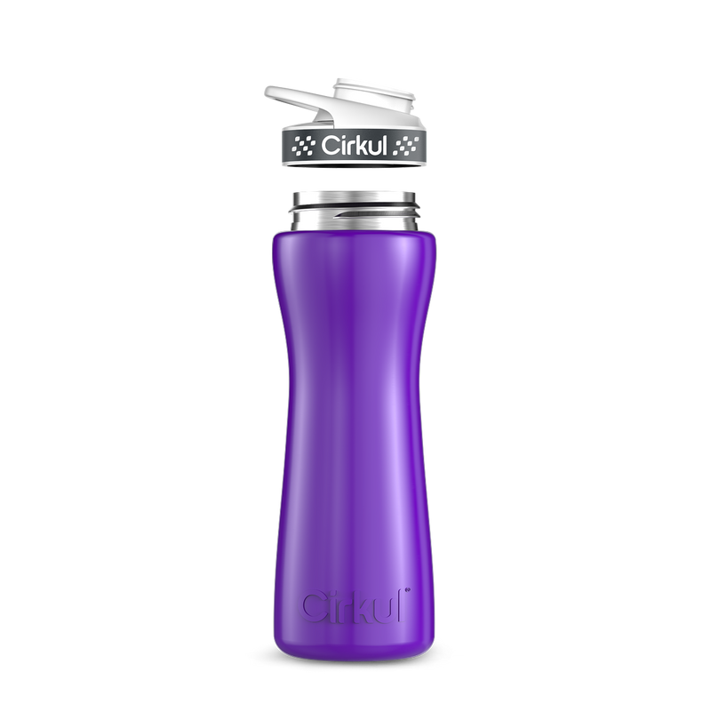 22oz. Stainless Steel Bottle & Comfort Grip Lid - 1GCRV