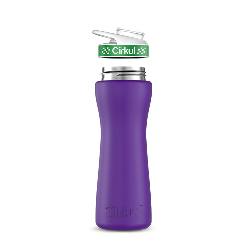 22oz. Stainless Steel Bottle & Comfort Grip Lid - 1GCRV