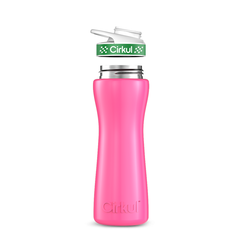 22oz. Stainless Steel Bottle & Comfort Grip Lid - 1GCRV