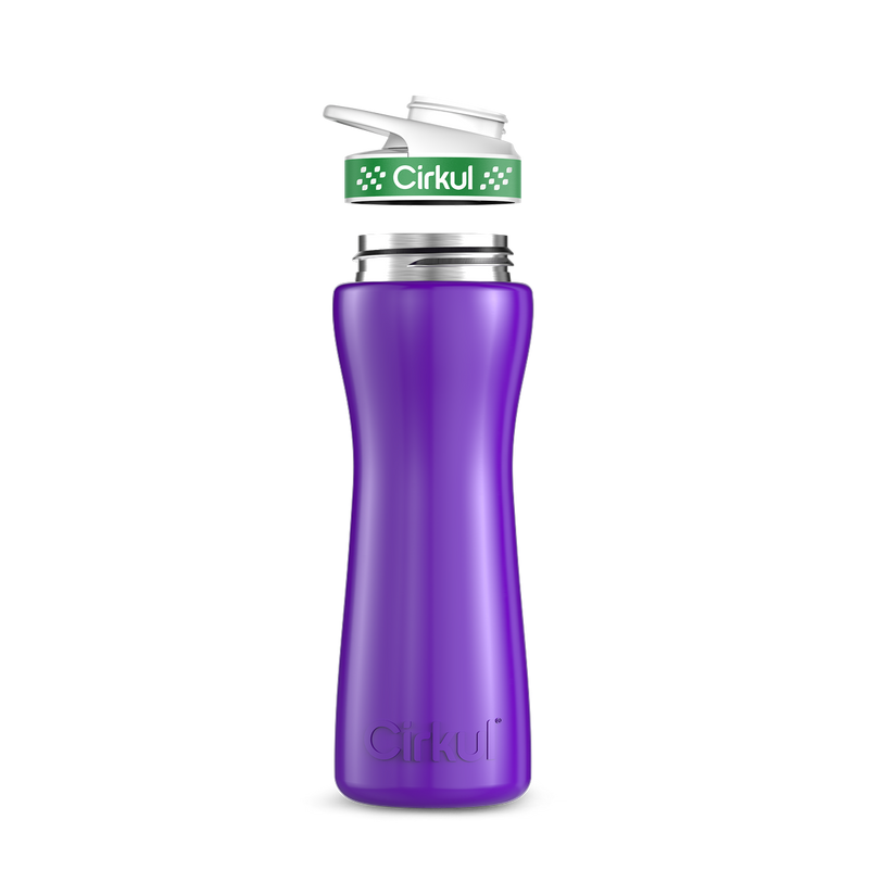22oz. Stainless Steel Bottle & Comfort Grip Lid - 1GCRV