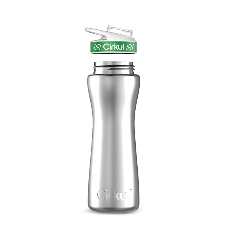 22oz. Stainless Steel Bottle & Comfort Grip Lid - 1GCRV