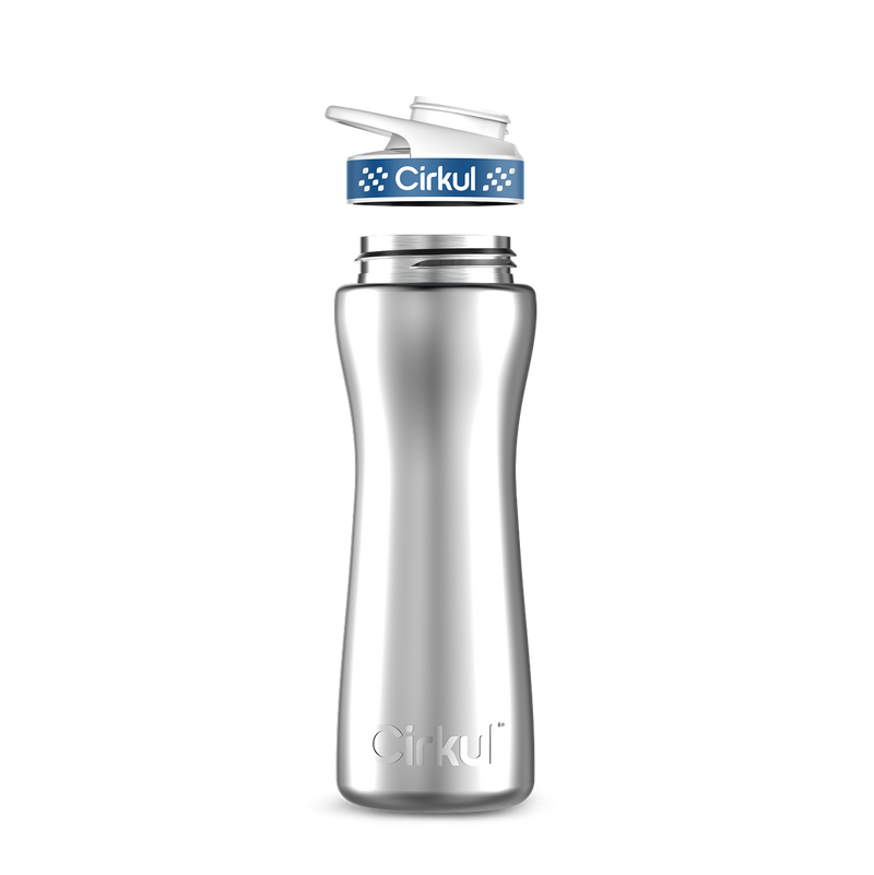 22oz. Stainless Steel Bottle & Comfort Grip Lid - 1GCRV
