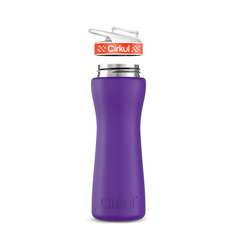 22oz. Stainless Steel Bottle & Comfort Grip Lid - 1GCRV