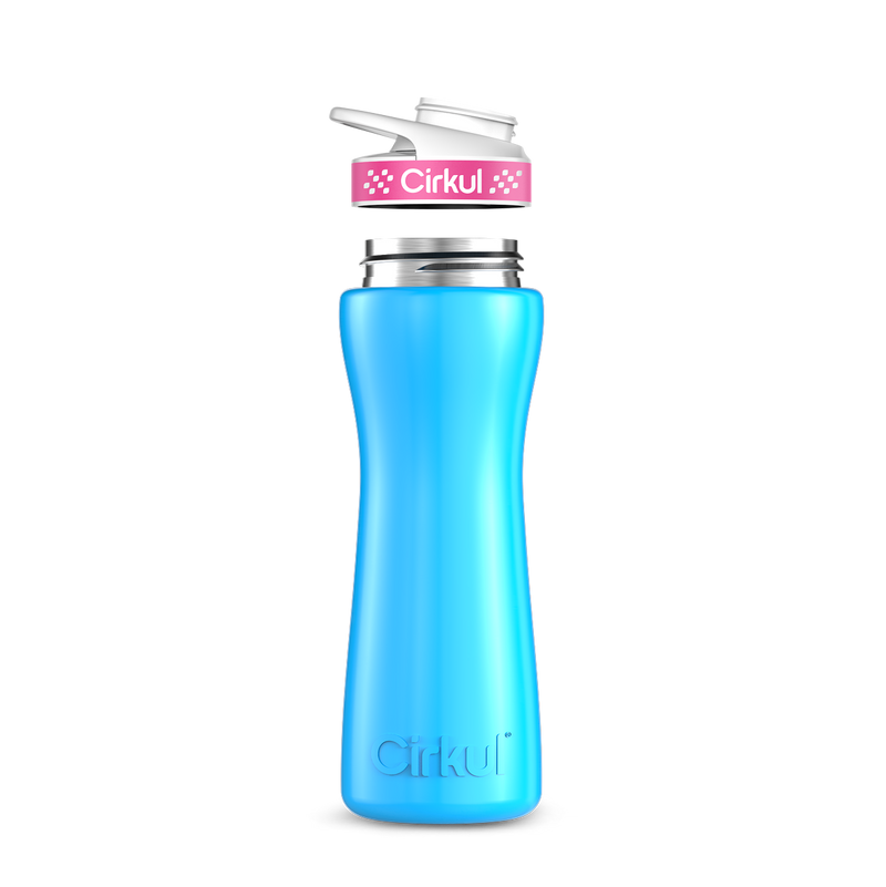 22oz. Stainless Steel Bottle & Comfort Grip Lid - 1GCRV