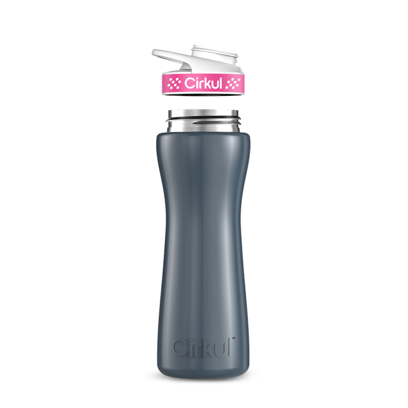 22oz. Stainless Steel Bottle & Comfort Grip Lid - 1GCRV