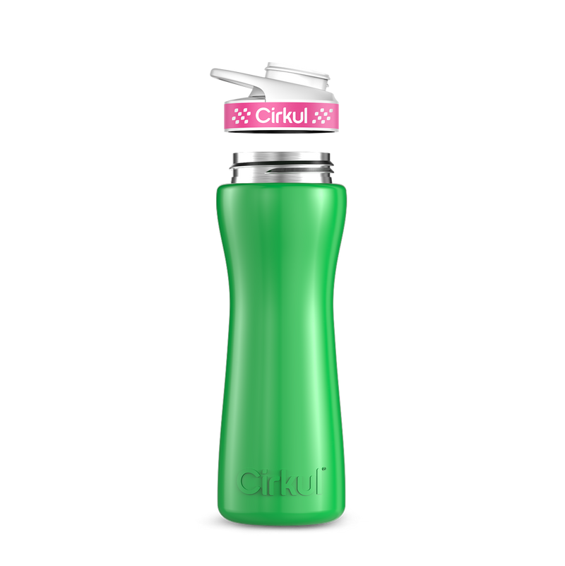 22oz. Stainless Steel Bottle & Comfort Grip Lid - 1GCRV