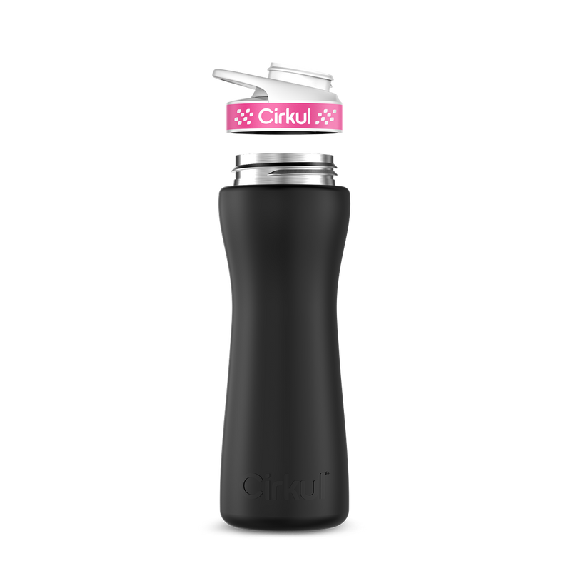 22oz. Stainless Steel Bottle & Comfort Grip Lid - 1GCRV