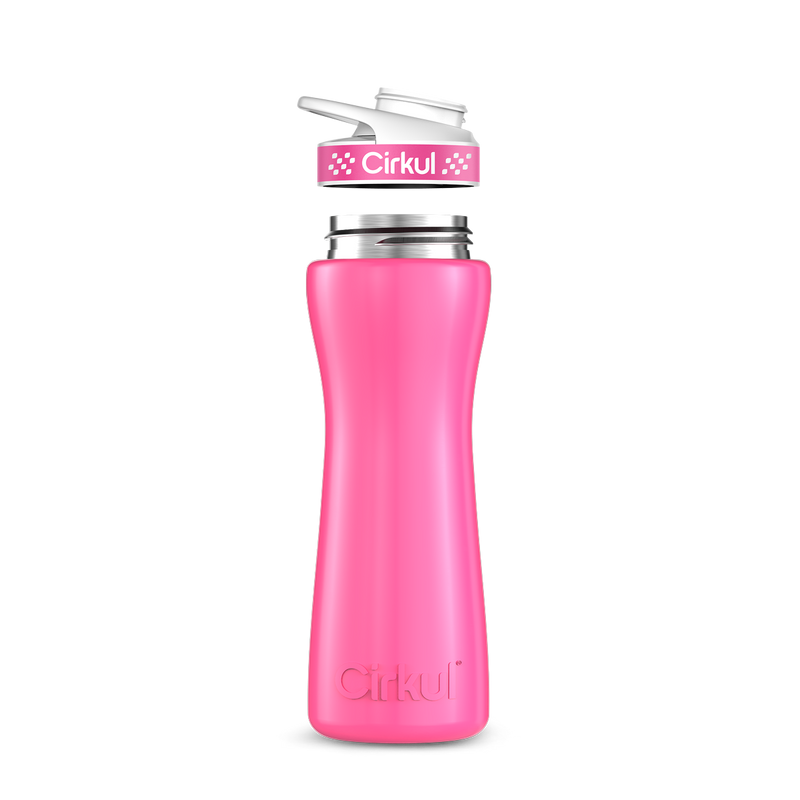 22oz. Stainless Steel Bottle & Comfort Grip Lid - 1GCRV