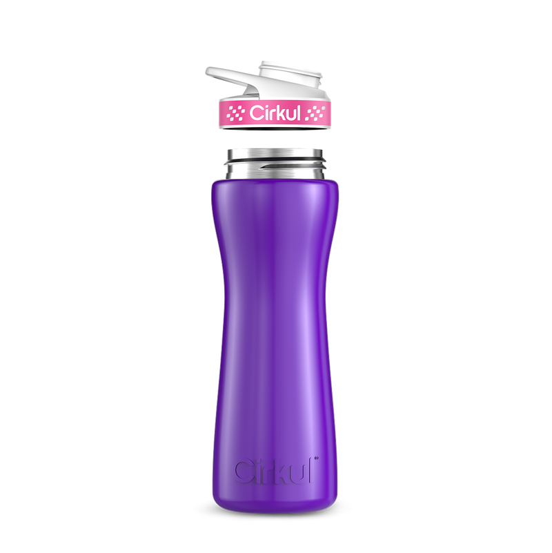 22oz. Stainless Steel Bottle & Comfort Grip Lid - 1GCRV