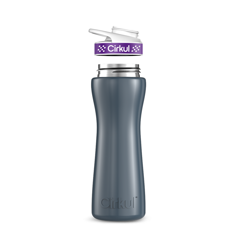 22oz. Stainless Steel Bottle & Comfort Grip Lid - 1GCRV
