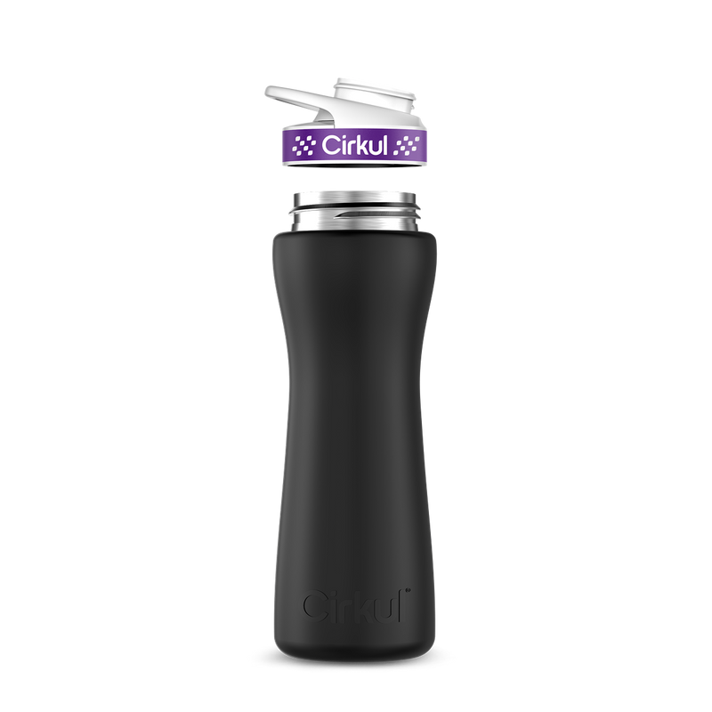 22oz. Stainless Steel Bottle & Comfort Grip Lid - 1GCRV