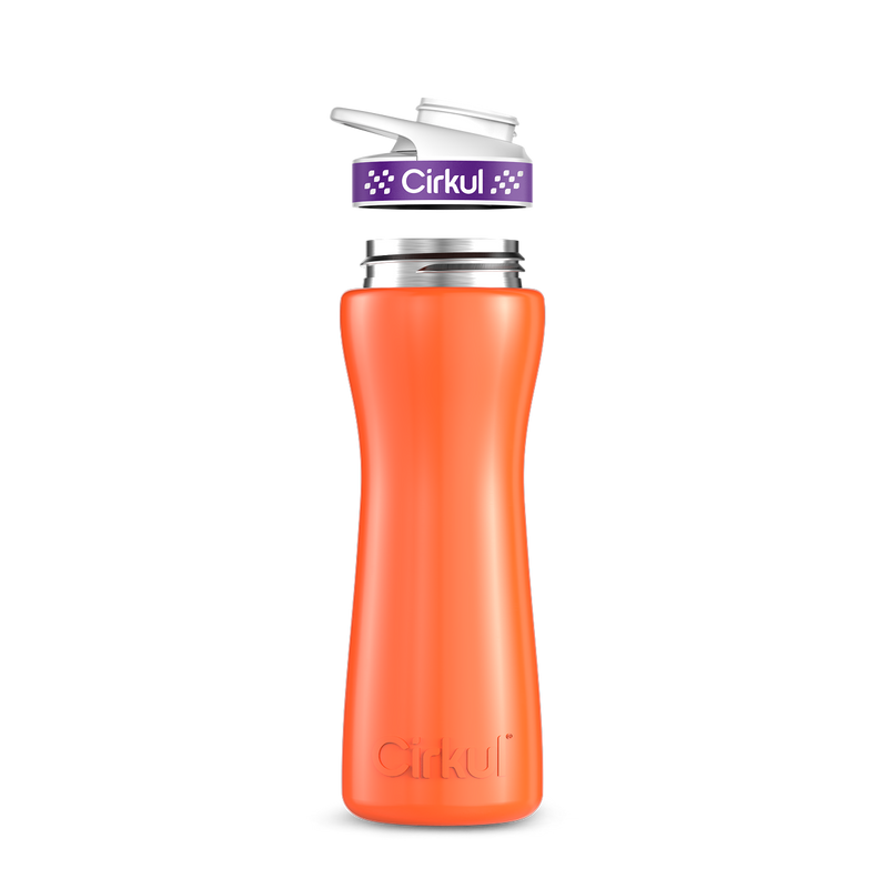 22oz. Stainless Steel Bottle & Comfort Grip Lid - 1GCRV
