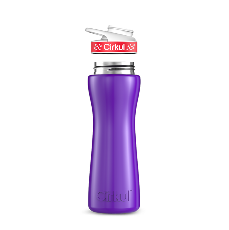22oz. Stainless Steel Bottle & Comfort Grip Lid - 1GCRV