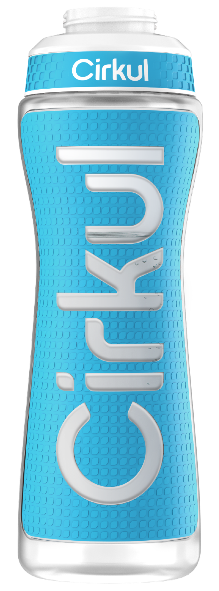 22oz. Grip Squeeze Plastic Bottle & Sport Lid - PUUJC
