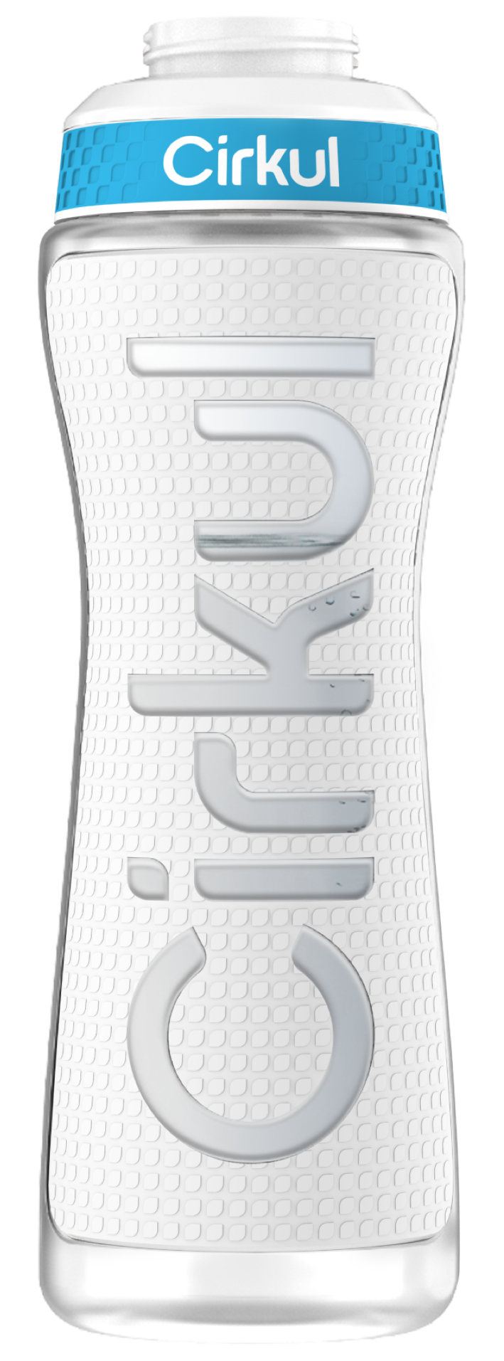 22oz. Grip Squeeze Plastic Bottle & Sport Lid - PUUJC