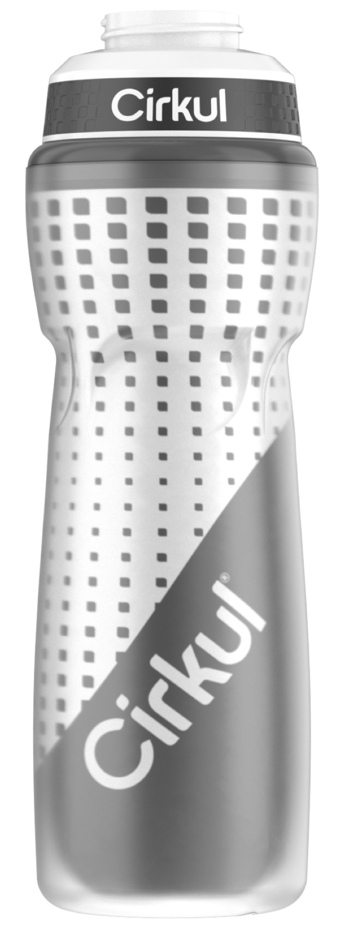 22oz. Insulated Squeeze Plastic Bottle & Sport Lid - FBCM6