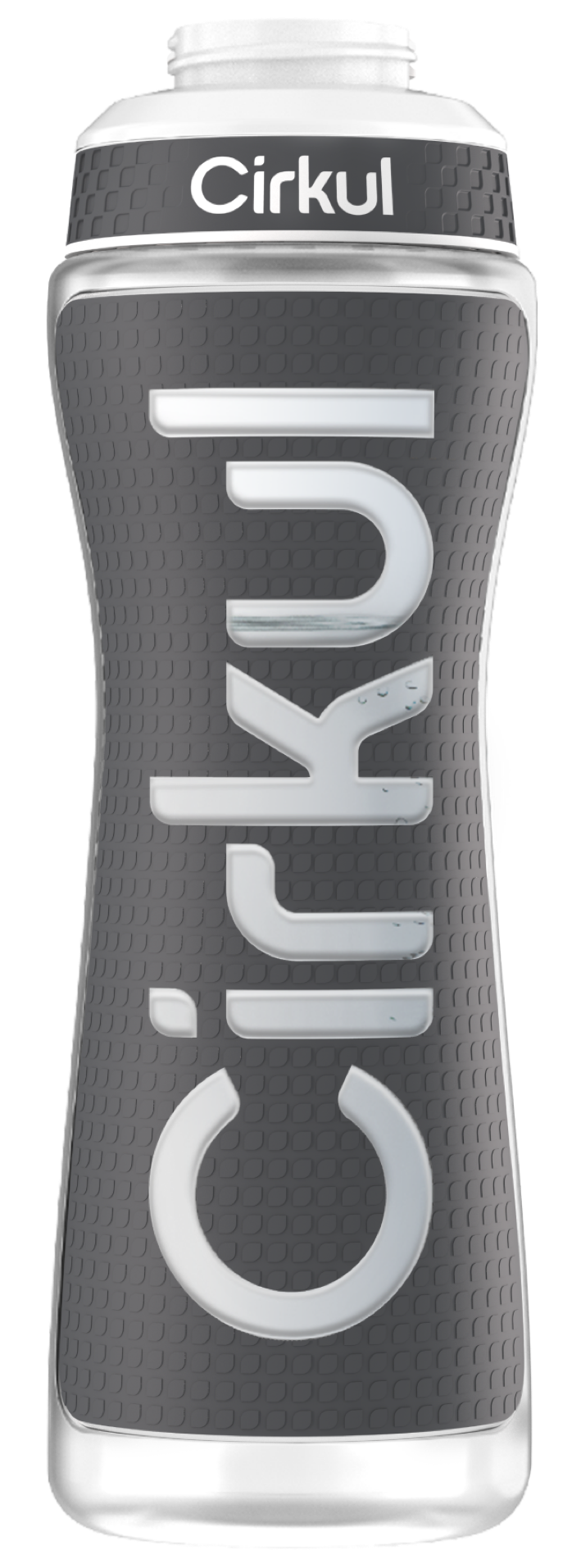 22oz. Grip Squeeze Plastic Bottle & Sport Lid - PUUJC