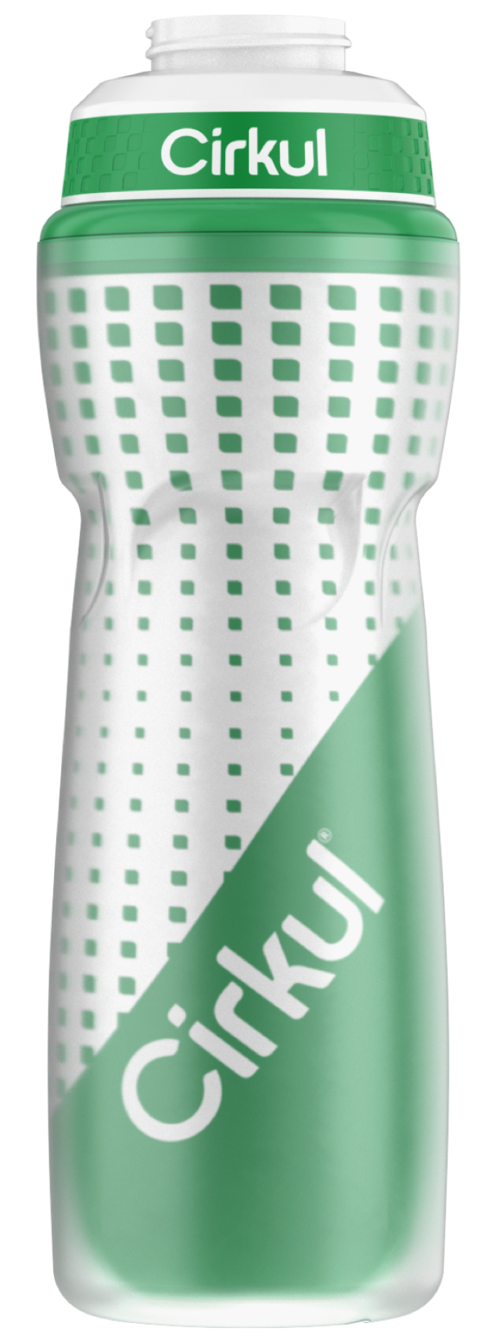 22oz. Insulated Squeeze Plastic Bottle & Sport Lid - FBCM6