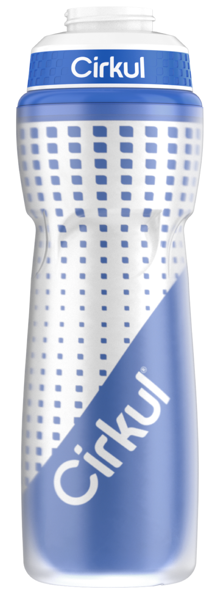 22oz. Insulated Squeeze Plastic Bottle & Sport Lid - FBCM6