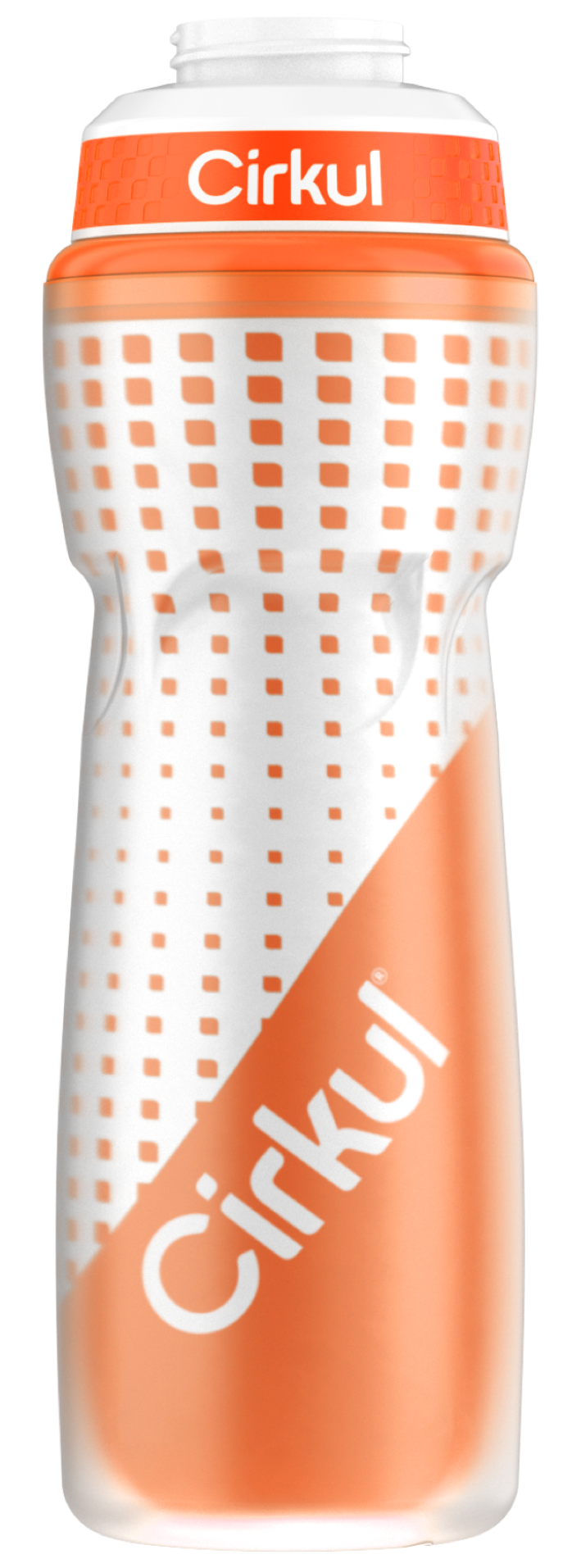 22oz. Insulated Squeeze Plastic Bottle & Sport Lid - FBCM6