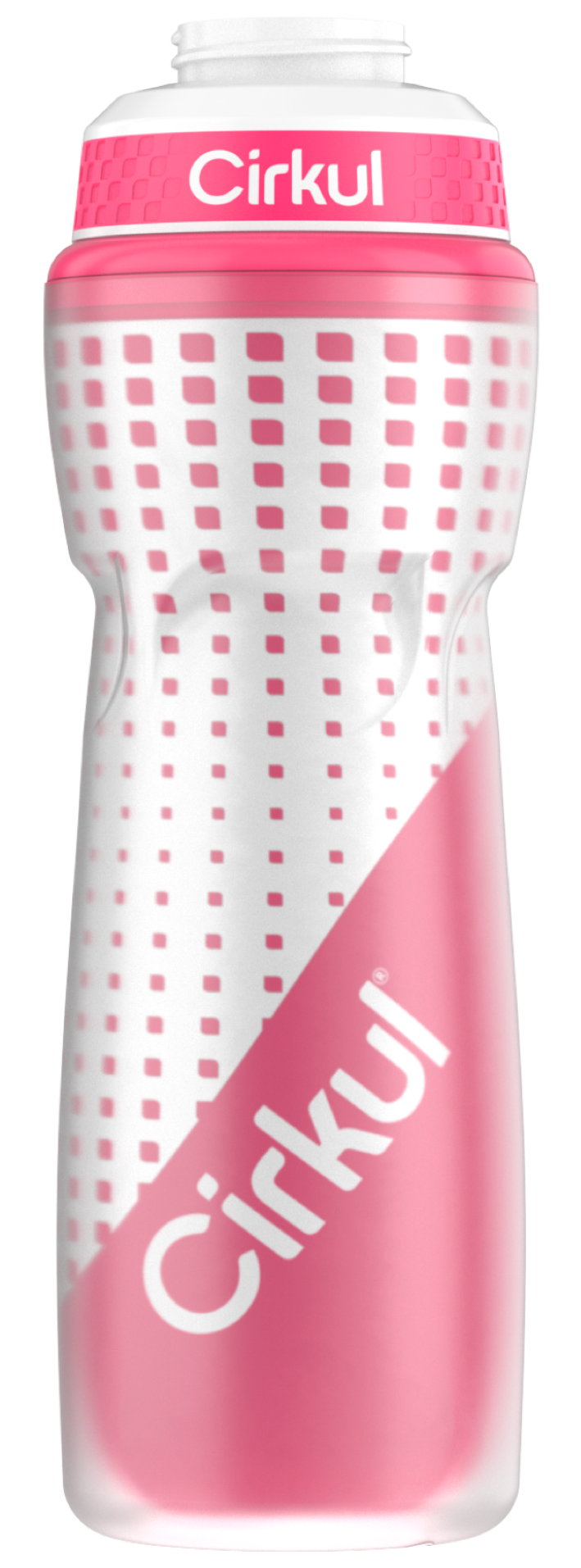 22oz. Insulated Squeeze Plastic Bottle & Sport Lid - FBCM6