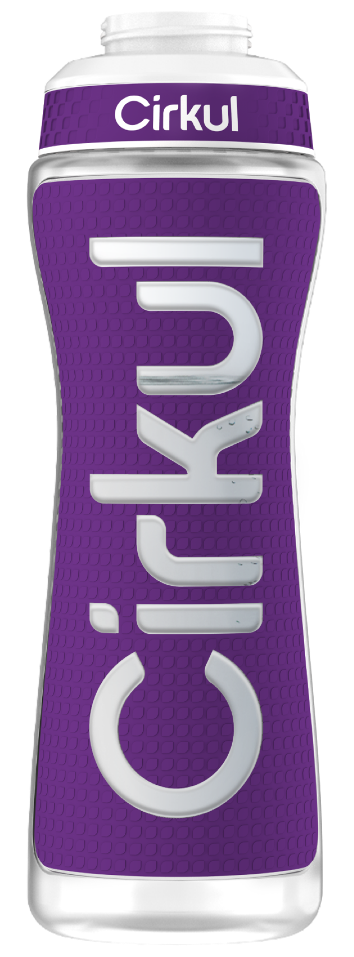 22oz. Grip Squeeze Plastic Bottle & Sport Lid - PUUJC