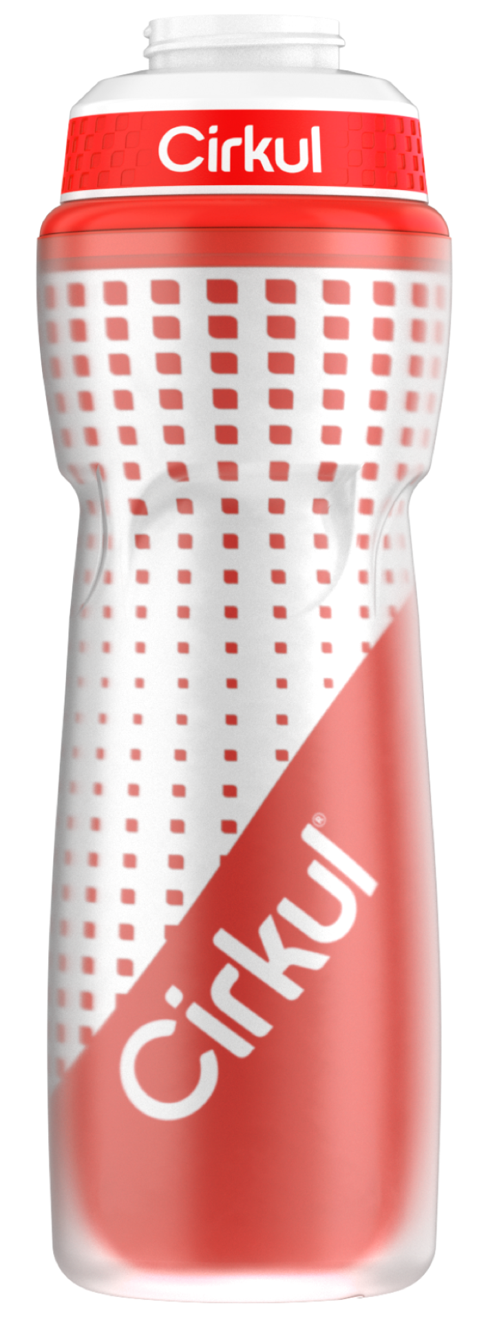 22oz. Insulated Squeeze Plastic Bottle & Sport Lid - FBCM6