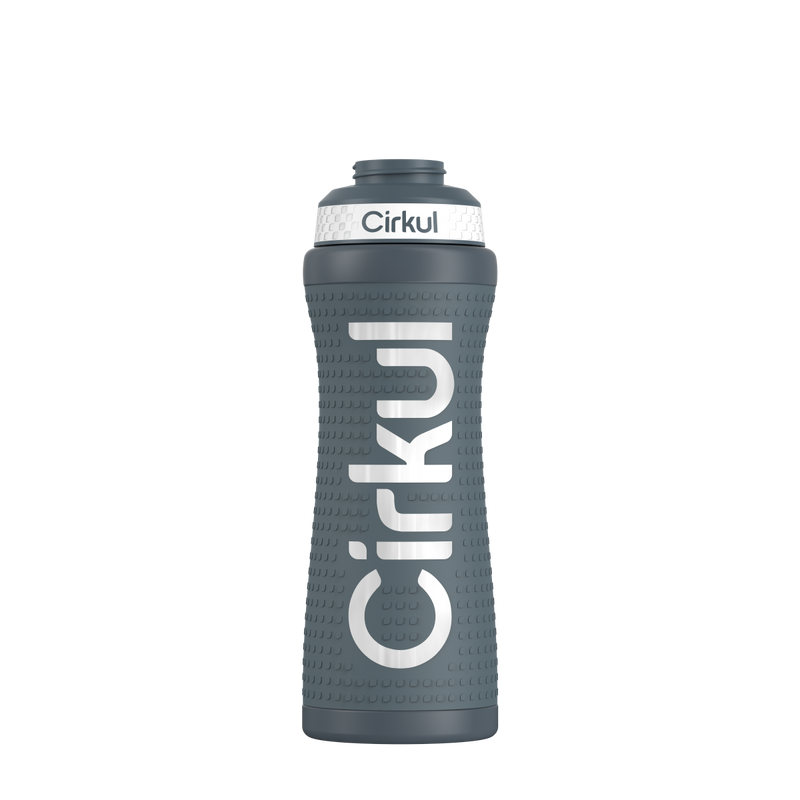 22oz. Grip Stainless Steel Bottle & Sport Lid - NVXMV