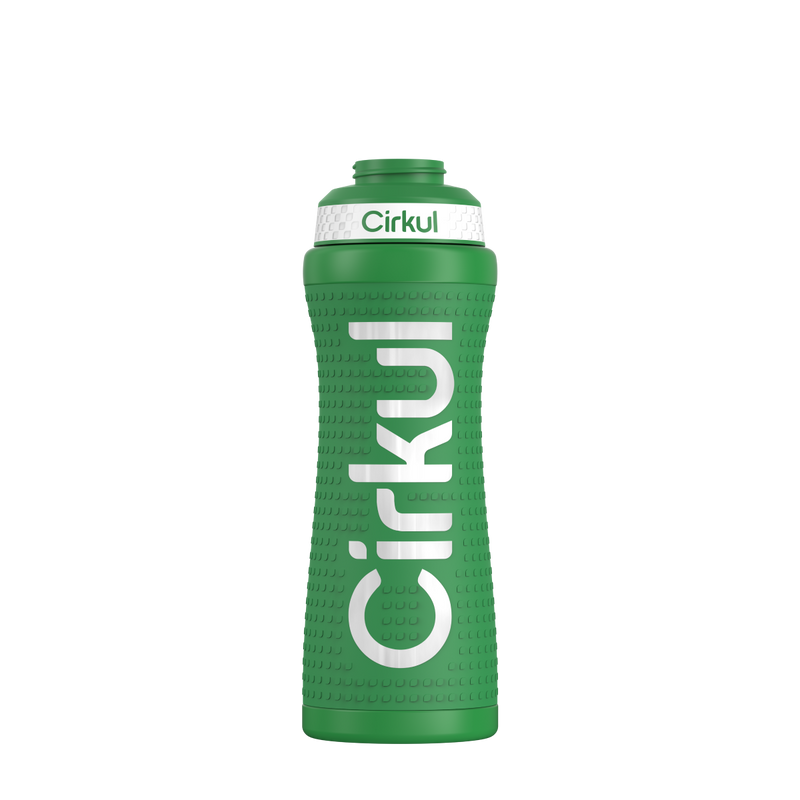 22oz. Grip Stainless Steel Bottle & Sport Lid - NVXMV