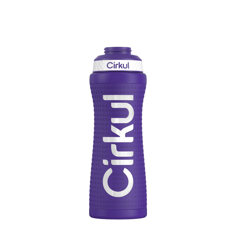 22oz. Grip Stainless Steel Bottle & Sport Lid - NVXMV