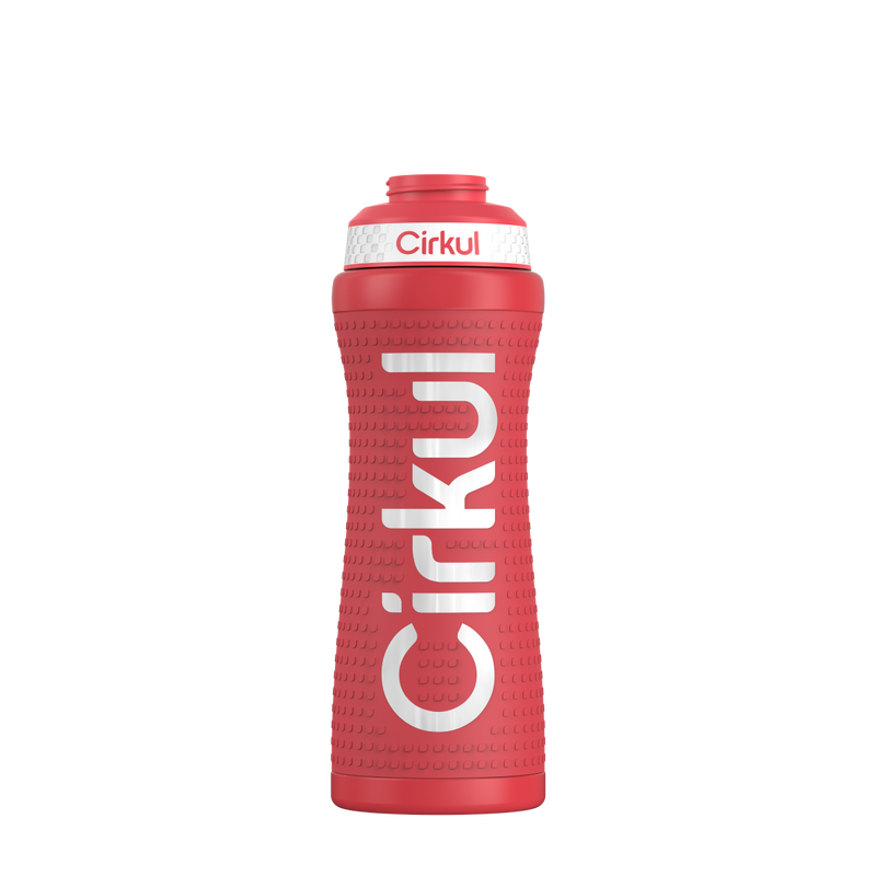 22oz. Grip Stainless Steel Bottle & Sport Lid - NVXMV