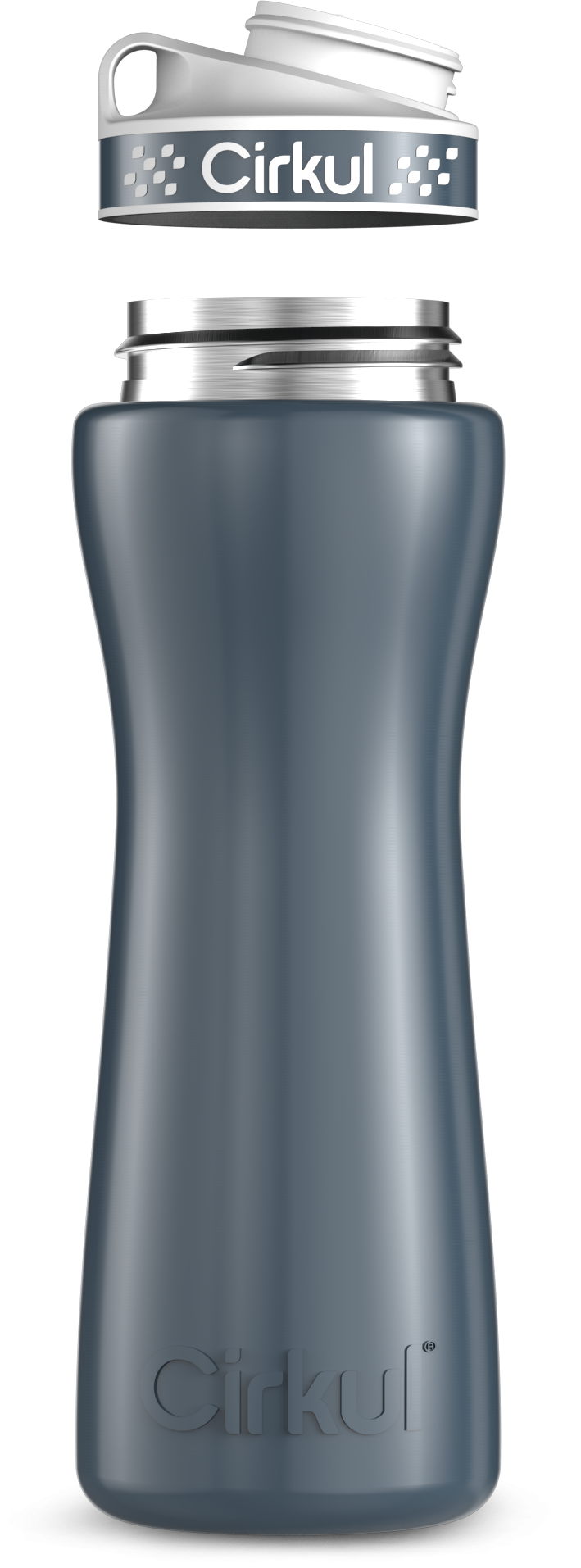 Custom 22oz. Stainless Steel Bottle & Comfort Grip Lid - 1TP9T