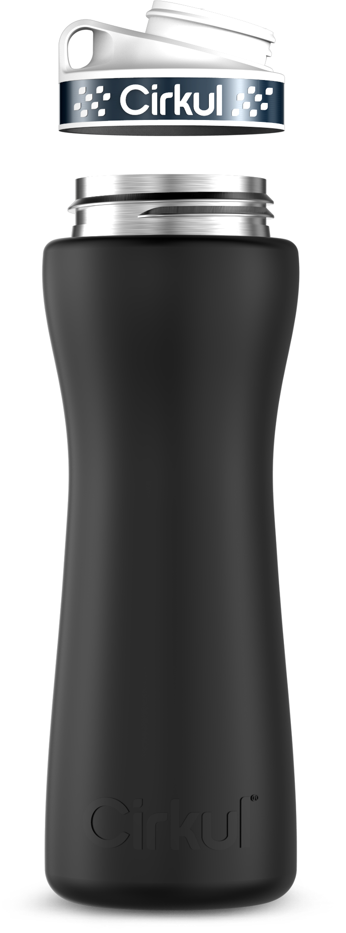 Custom 22oz. Stainless Steel Bottle & Comfort Grip Lid - 1TP9T