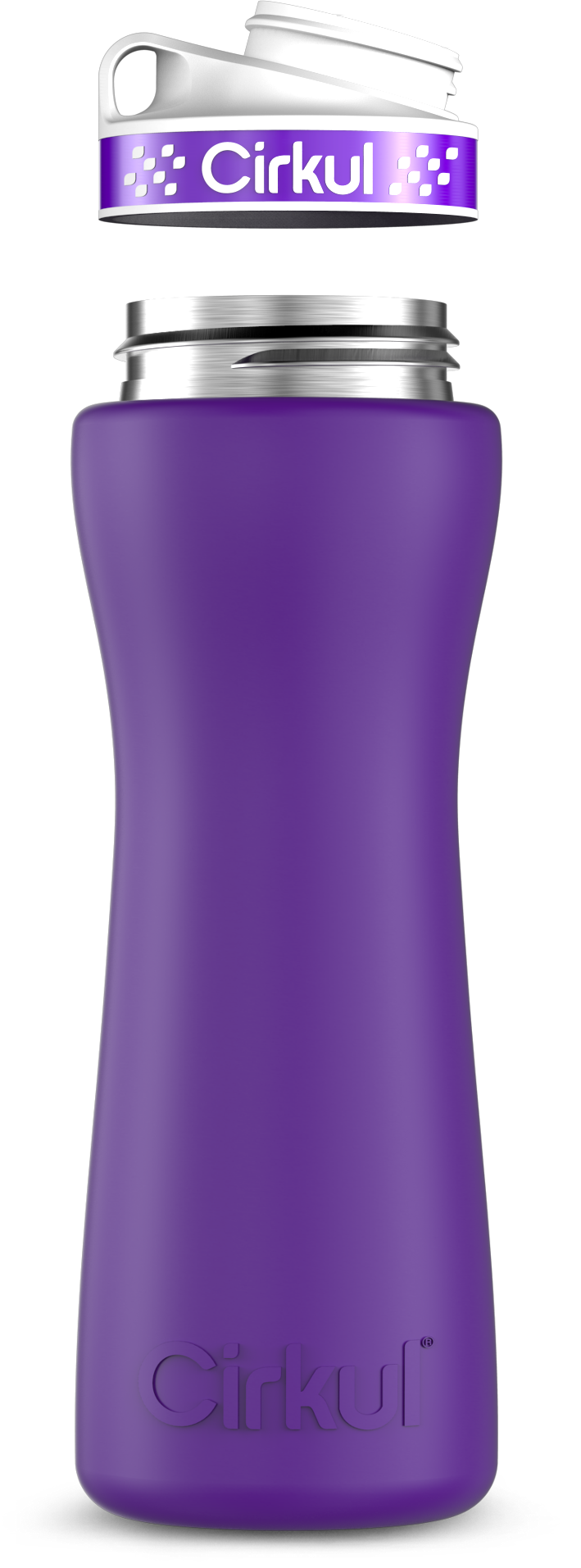 Custom 22oz. Stainless Steel Bottle & Comfort Grip Lid - 1TP9T
