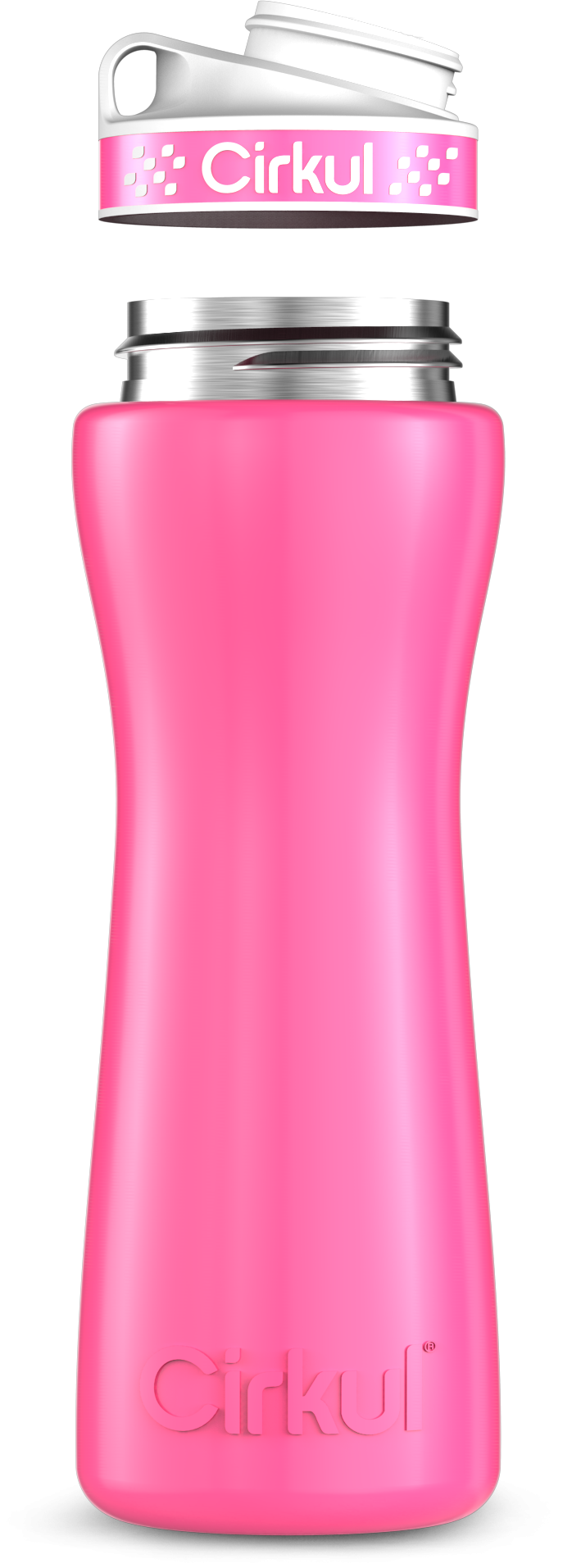 Custom 22oz. Stainless Steel Bottle & Comfort Grip Lid - 1TP9T