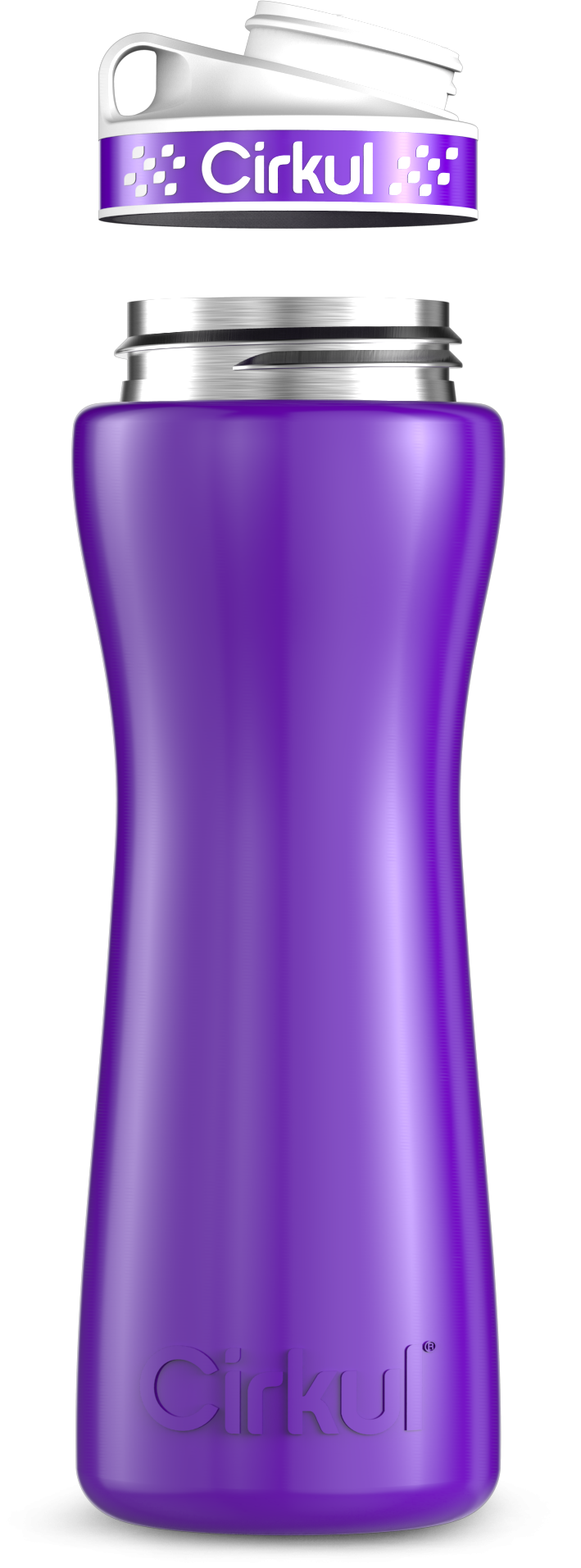 Custom 22oz. Stainless Steel Bottle & Comfort Grip Lid - 1TP9T