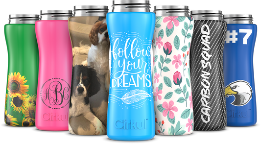 Custom 22oz. Stainless Steel Bottle & Comfort Grip Lid - 1TP9T